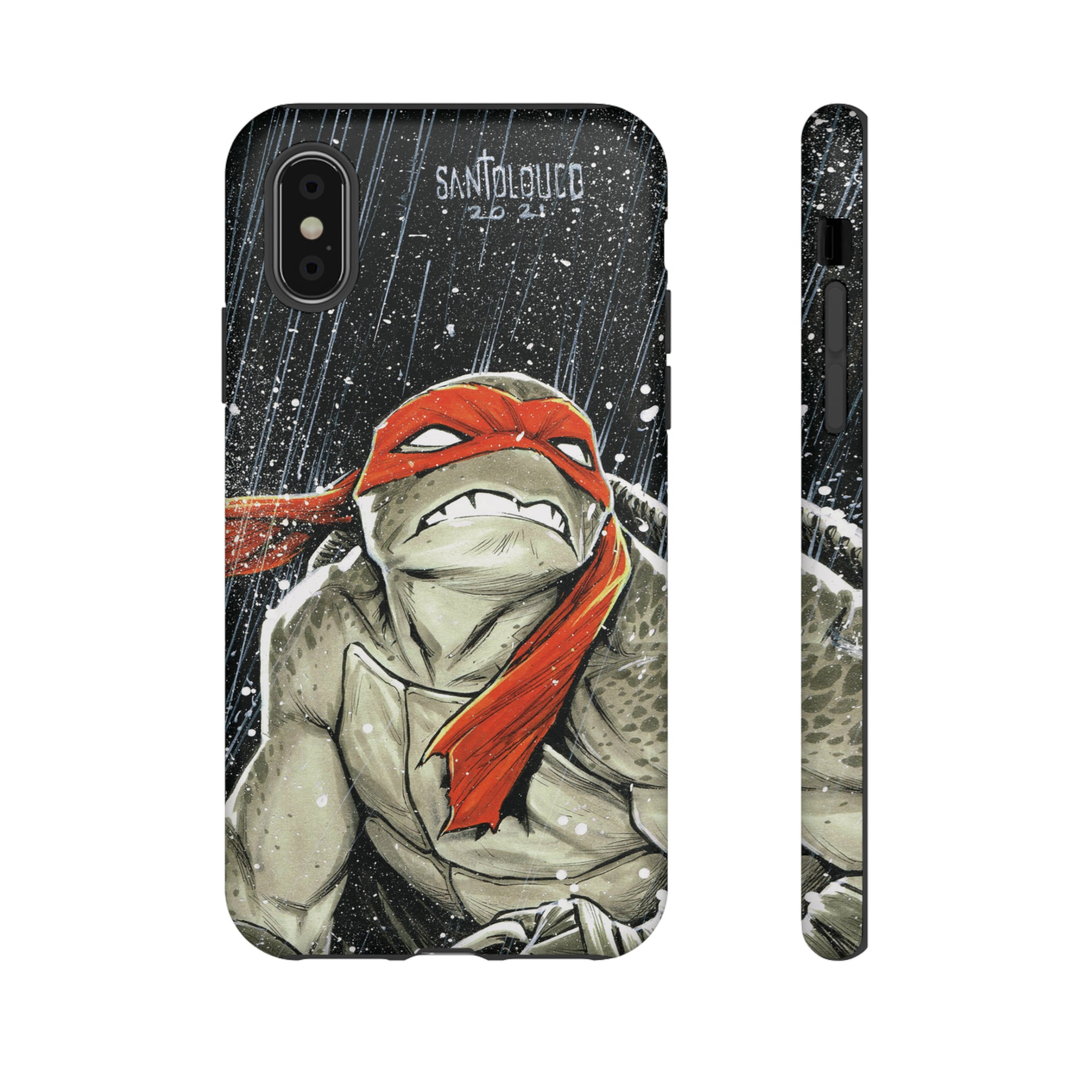 iPhone Premium-Quality Tough Cases: Raph Ready To Kick Some A$$