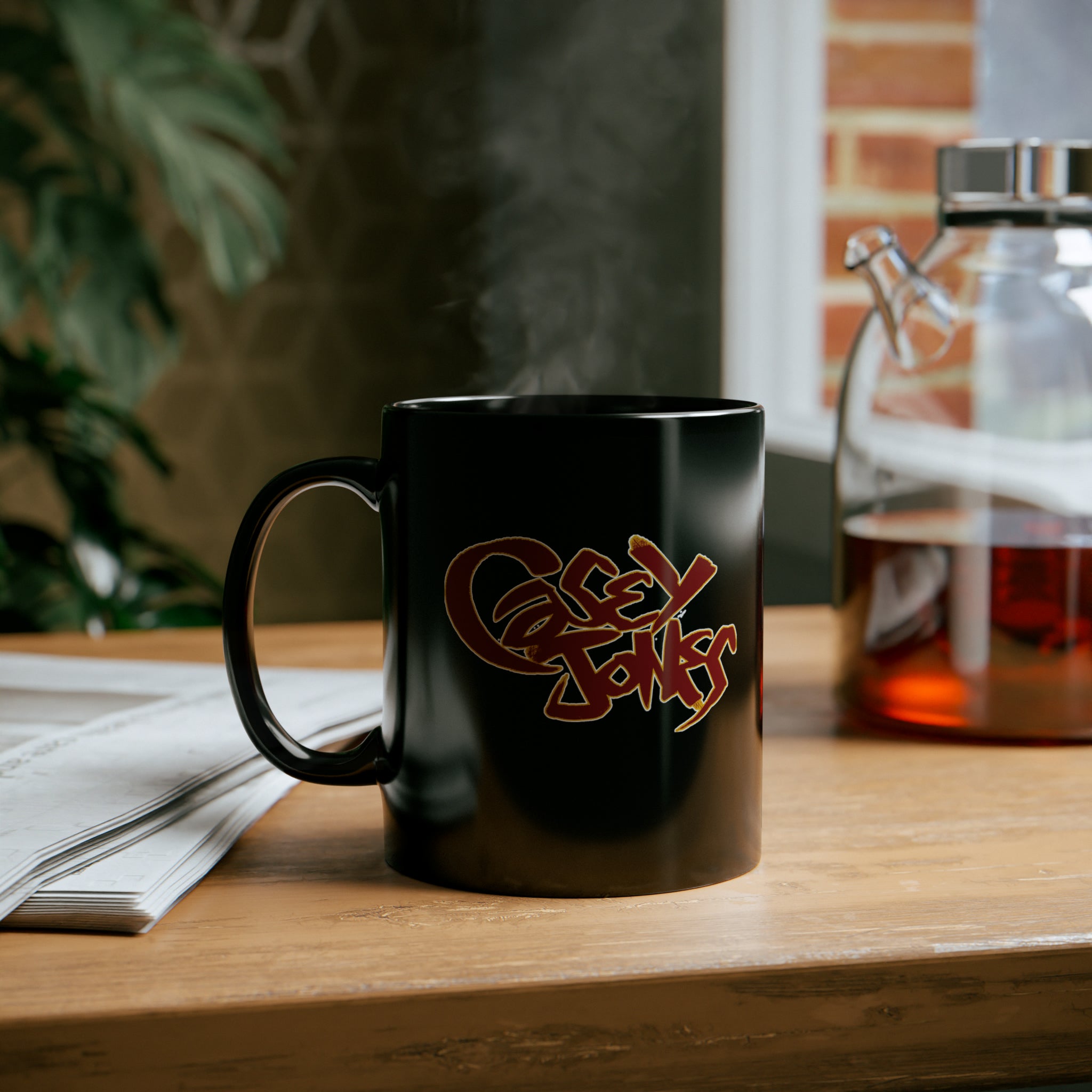 Casey Jones: 11oz Ceramic Mug (Black)