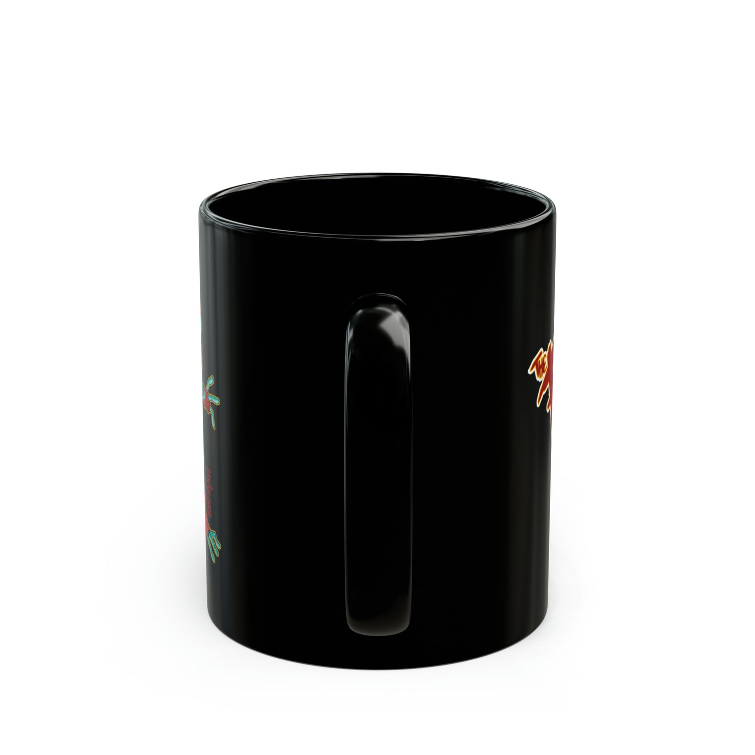 Clyde 11oz Ceramic Mug (Black)