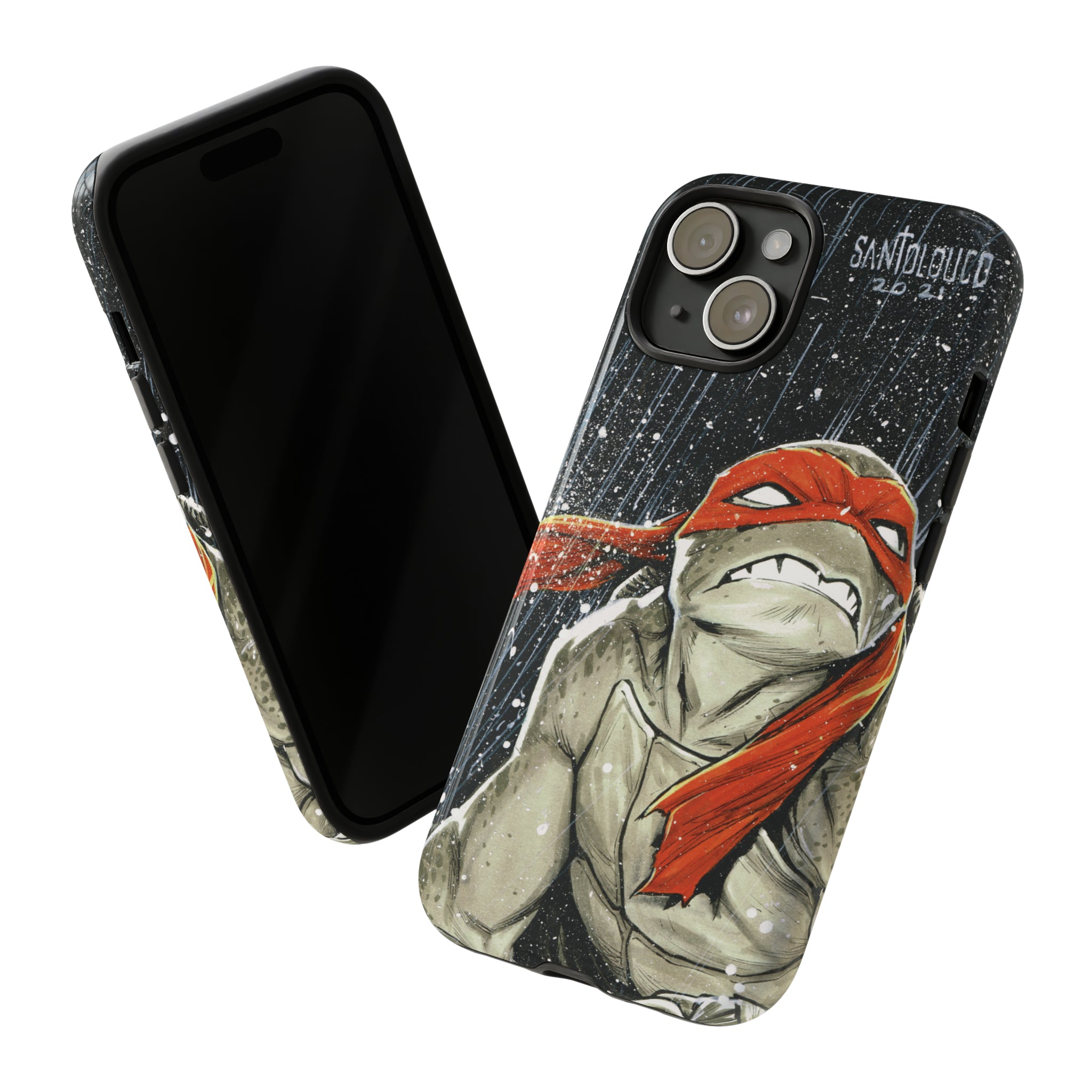 iPhone Premium-Quality Tough Cases: Raph Ready To Kick Some A$$