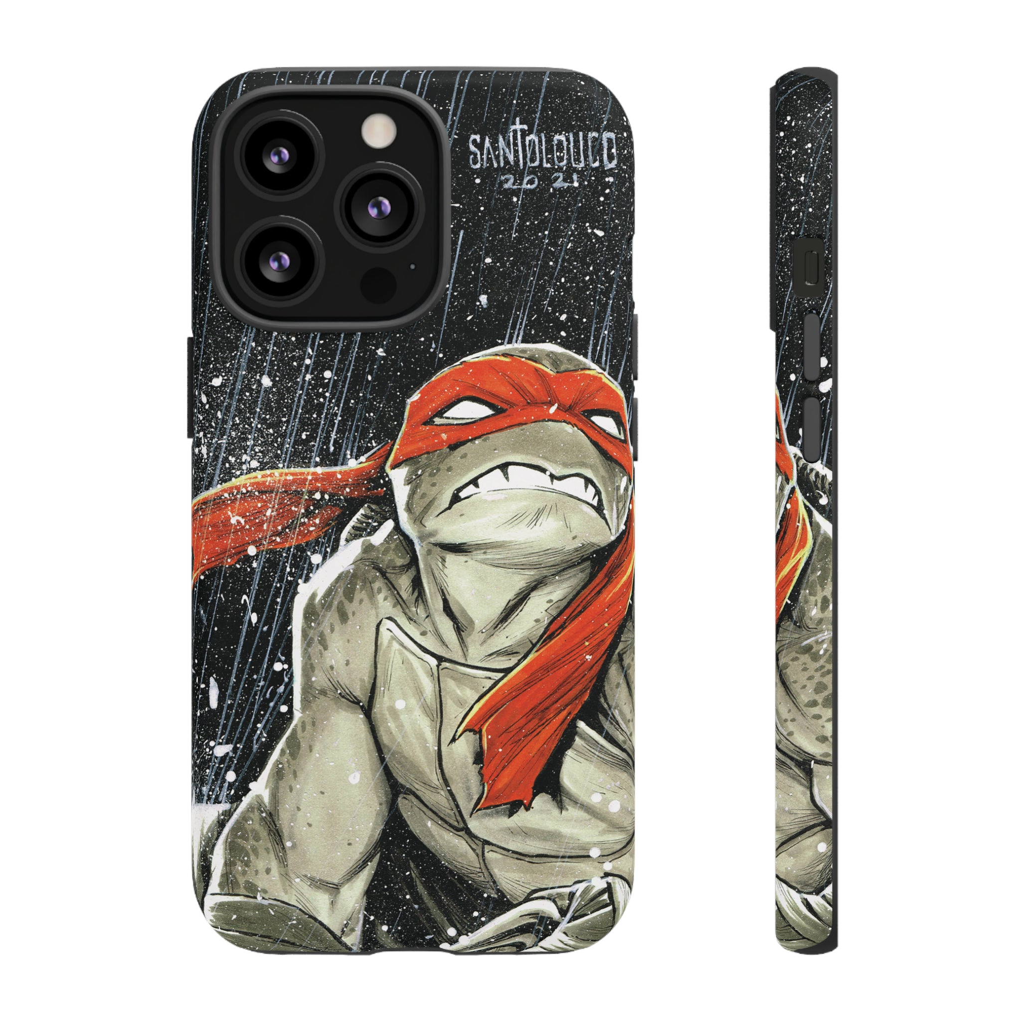 iPhone Premium-Quality Tough Cases: Raph Ready To Kick Some A$$