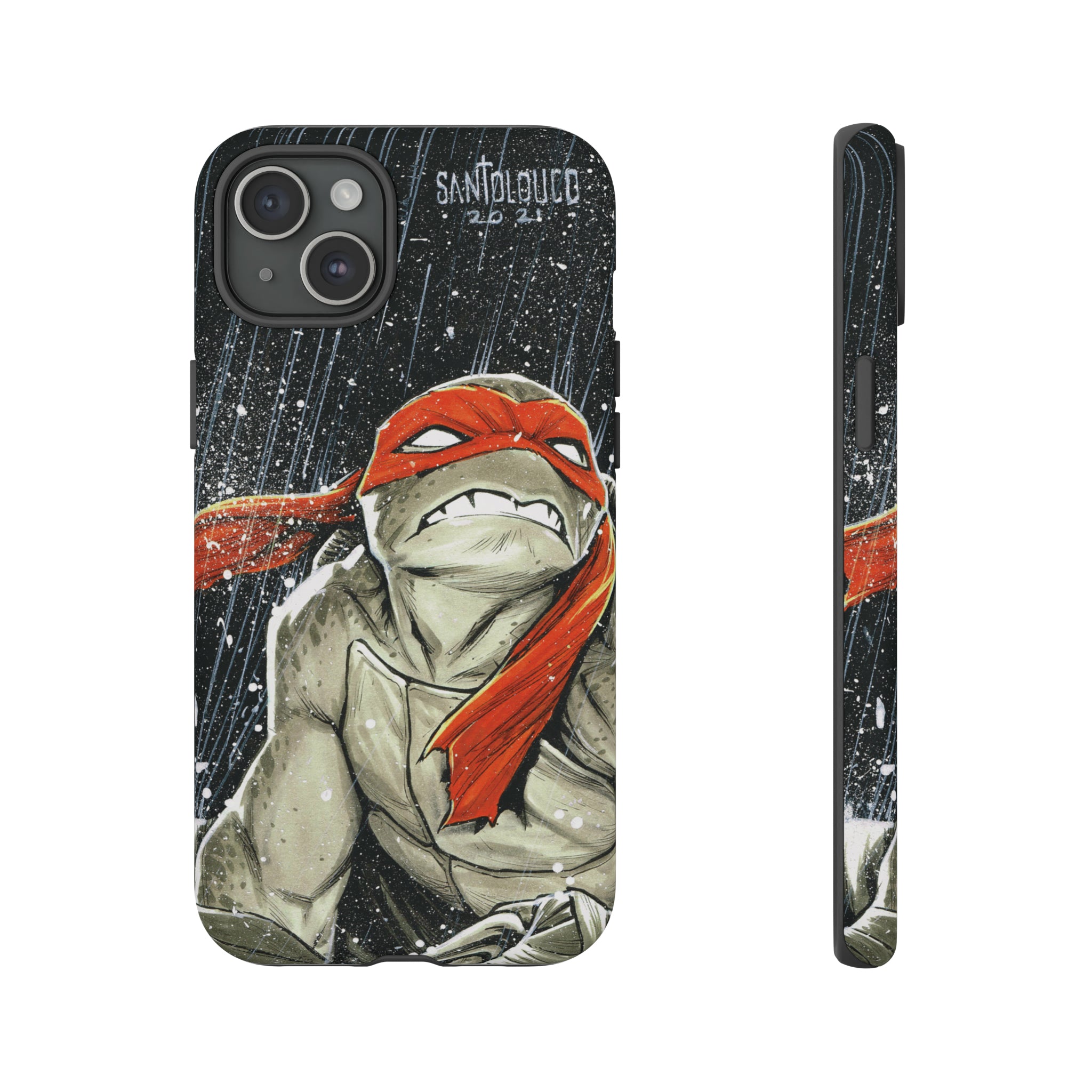 iPhone Premium-Quality Tough Cases: Raph Ready To Kick Some A$$