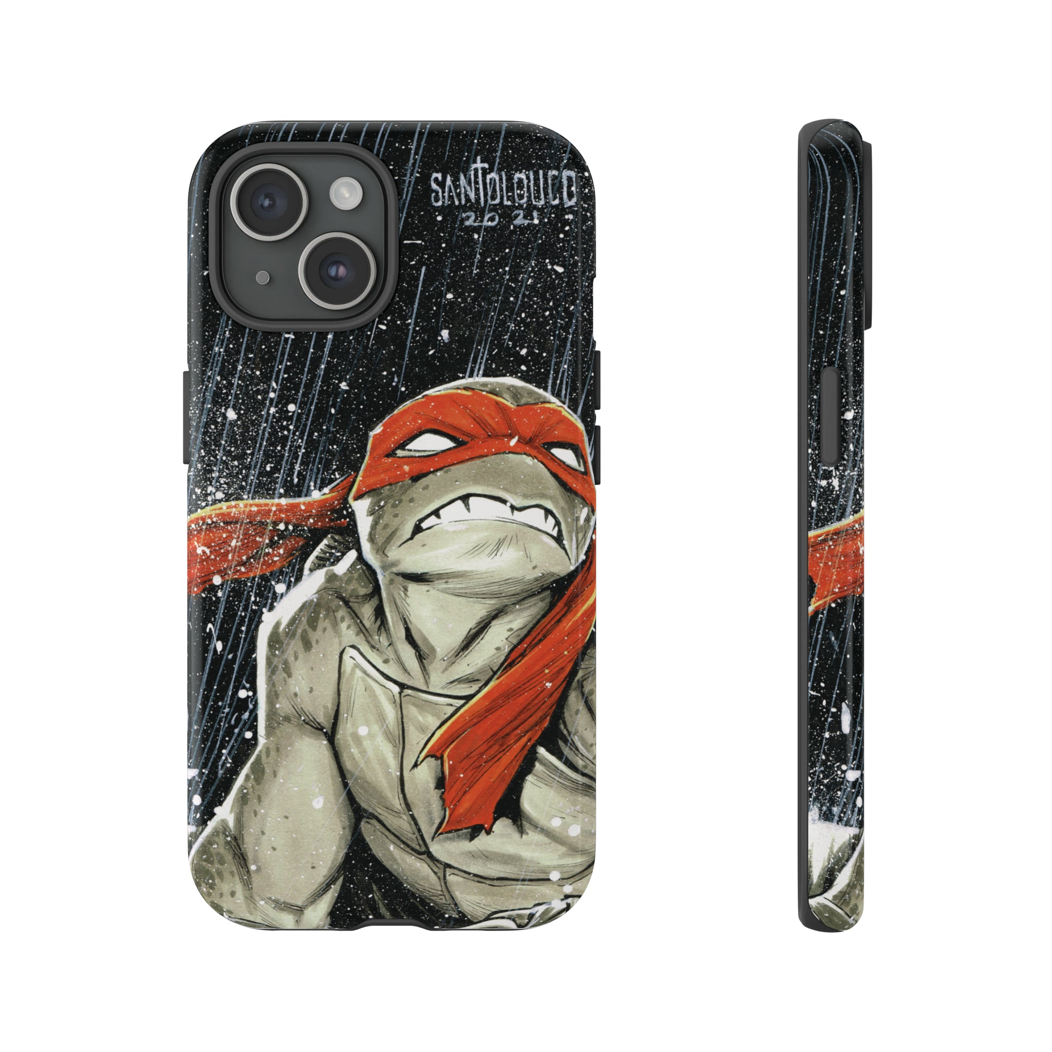 iPhone Premium-Quality Tough Cases: Raph Ready To Kick Some A$$