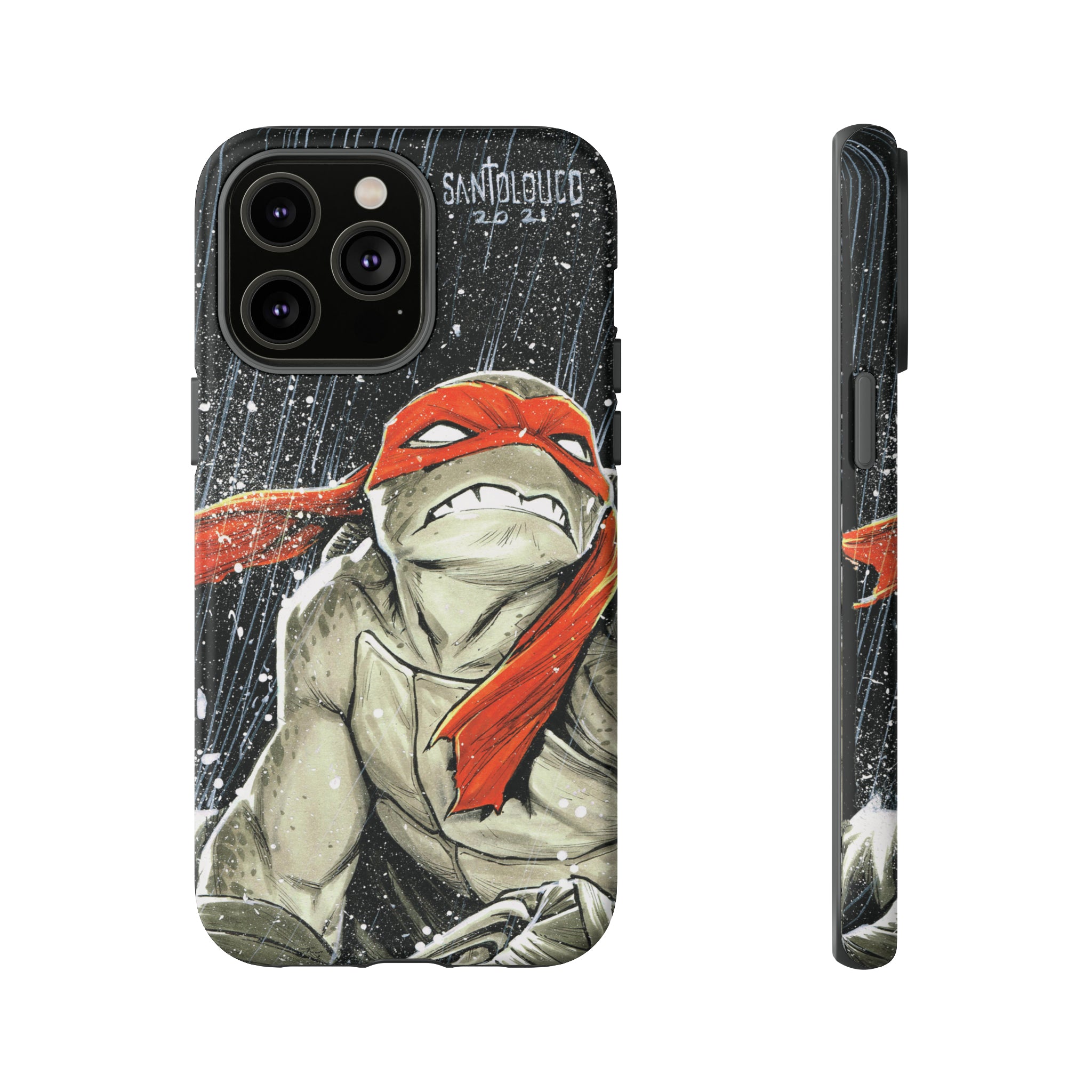 iPhone Premium-Quality Tough Cases: Raph Ready To Kick Some A$$