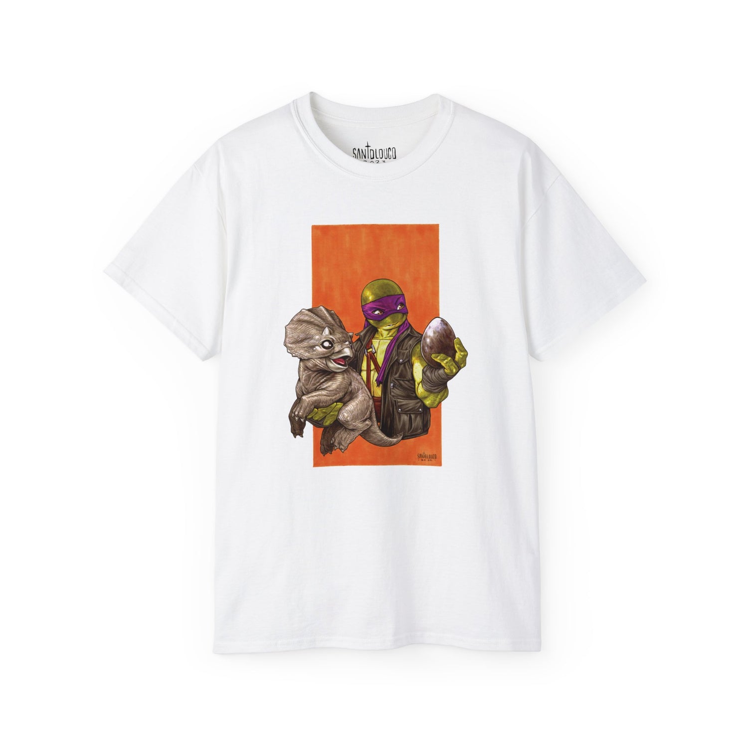 SHIRT: Dino Donnie (Short Sleeve - Front Print)