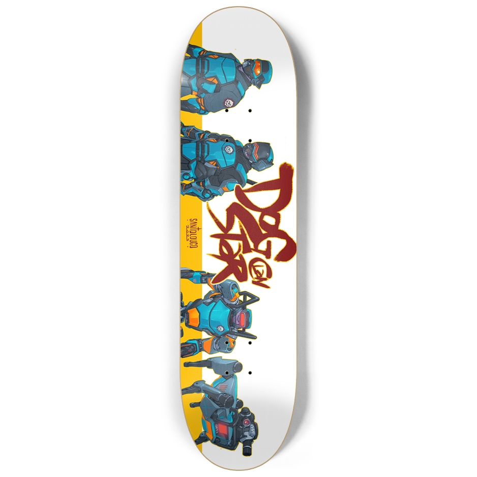 THE DOG STAR CLAN DECK (8-1/4 32.25 Inches)