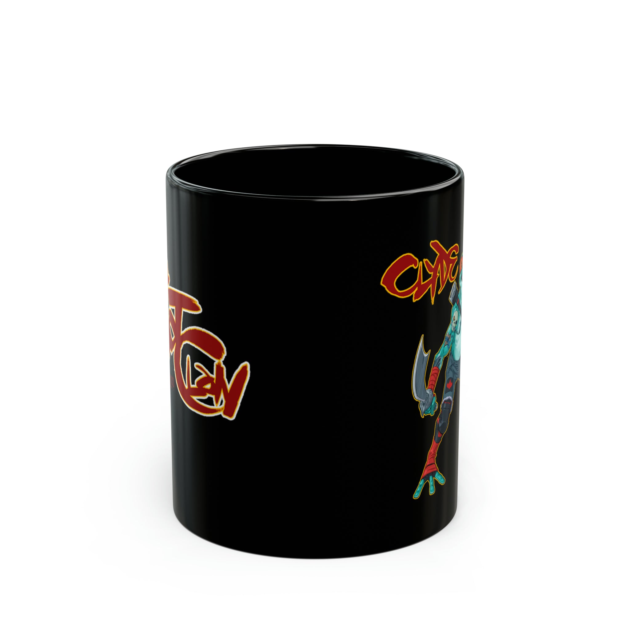 Clyde 11oz Ceramic Mug (Black)