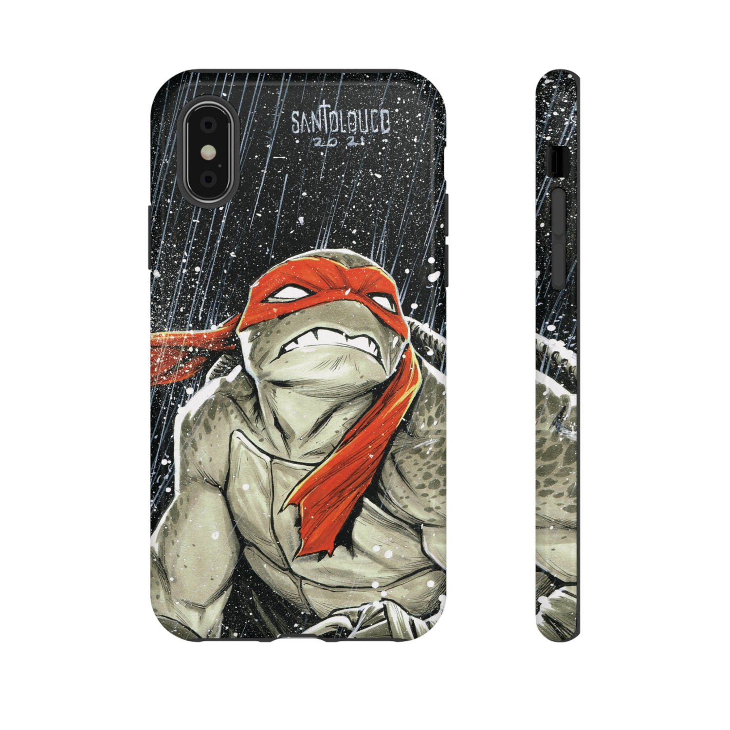 iPhone Premium-Quality Tough Cases: Raph Ready To Kick Some A$$