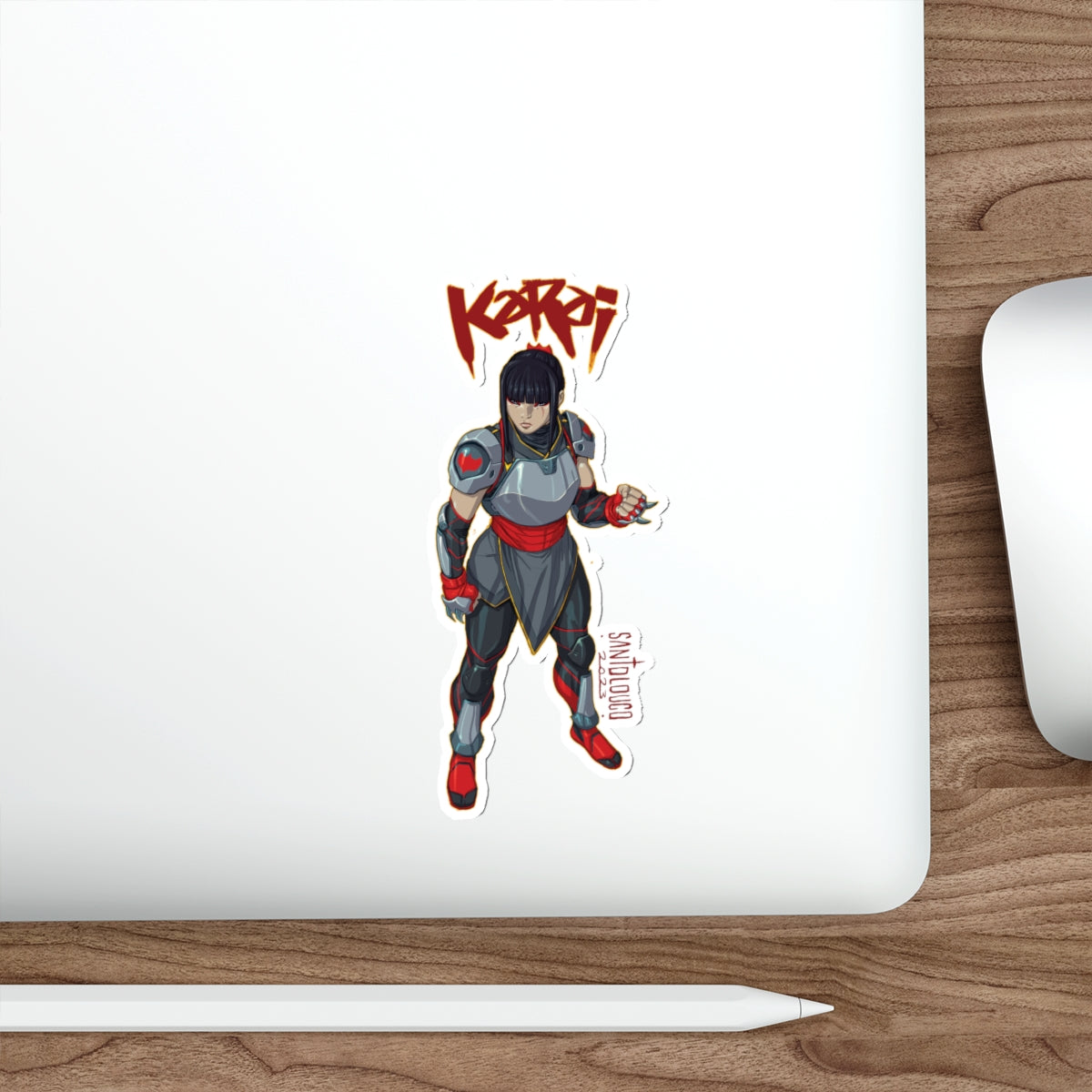 Karai - 5&quot;x 3&quot; Sticker